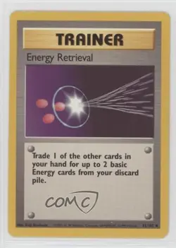 Energy Retrieval Pokemon Base Set #81 1999 - Image 1