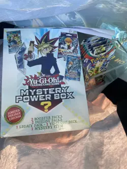 2022 YUGIOH HOLIDAY MYSTERY POWER BOX HOLIDAY BOOSTER PACKS NEW SEALED - Image 1