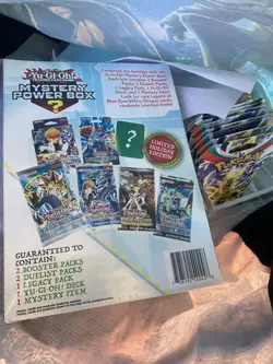 2022 YUGIOH HOLIDAY MYSTERY POWER BOX HOLIDAY BOOSTER PACKS NEW SEALED - Image 2