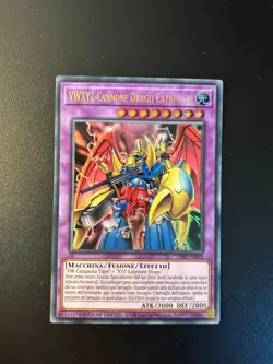 VWXYZ-Dragon Catapult Cannon Italian LART-IT032 NM Yugioh - Image 1