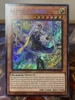 Artmage Finmel DUAD-EN009 YuGiOh Duelist's Advance 1st Edition - Image 1