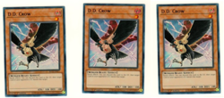 Set Of 3 DD Crow BLCR-EN077 Foil 1st Edition Ultra Rare YuGiOh - Image 1