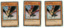 Set Of 3 DD Crow BLCR-EN077 Foil 1st Edition Ultra Rare YuGiOh - Image 3
