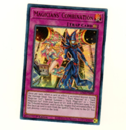 Magicians Combination Blue LDS3-EN099 Foil 1st Edition Ultra Rare Yugioh Single - Image 1