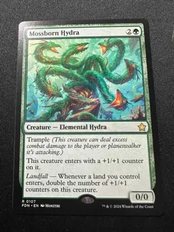 Mossborn Hydra - 0107 - m/nm MTG Foundations Free Shipping - Image 1