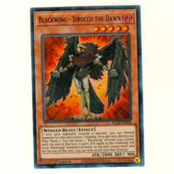 Blackwing Sirocco The Dawn BLCR-EN058 Foil 1st Edition Ultra Rare Yugioh Single - Image 3