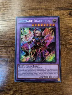 Artmage Diactorus DUAD-EN032 Secret Rare 1st Edition NM Duelist Advance Yugioh - Image 1