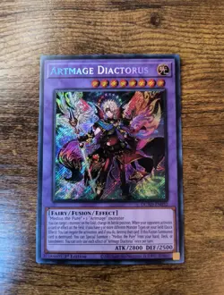 Artmage Diactorus DUAD-EN032 Secret Rare 1st Edition NM Duelist Advance Yugioh - Image 1