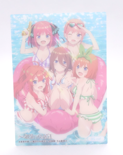 Quintessential Quintuplets Clear Transparent Anime Collectible Trading Card - Image 2