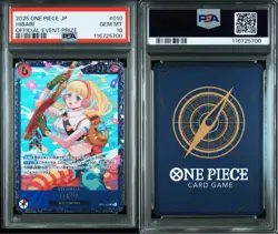 One Piece Card Hibari Top 8 Flagship Battles SR OP11-010 PSA10 Japanese - Image 1