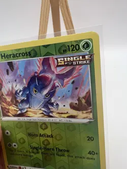 Pokemon TCG Heracross Chilling Reign 006/198 Reverse Holo Common NM/MINT - Image 3