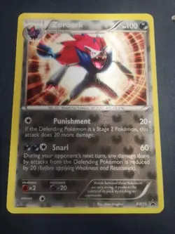 POKEMON PROMO CARD - JUMBO/OVERSIZED ZOROARK BW19 - 20cm X 14cm!!! (3D CARD) - Image 1