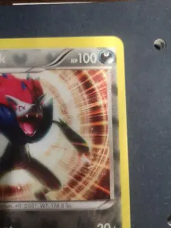POKEMON PROMO CARD - JUMBO/OVERSIZED ZOROARK BW19 - 20cm X 14cm!!! (3D CARD) - Image 4