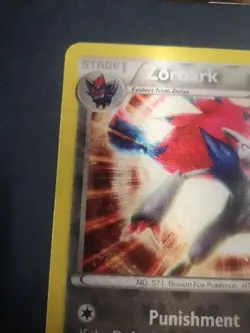 POKEMON PROMO CARD - JUMBO/OVERSIZED ZOROARK BW19 - 20cm X 14cm!!! (3D CARD) - Image 5