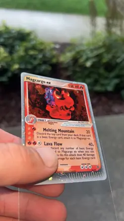 Pokemon TCG Magcargo EX Dragon Rare Holo Card 95/97 NM - Image 4
