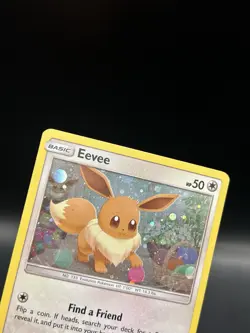 Eevee SM184 - Pokemon Sun & Moon Black Star Promo Card - LP - Image 2