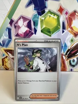 N’s Plan 083/086 Uncommon Regular - Pokemon TCG Black Bolt - NM - Image 1