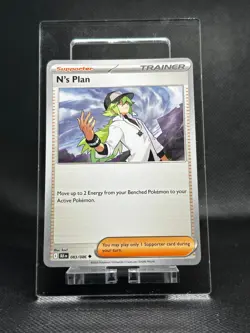 N’s Plan 083/086 Uncommon Regular - Pokemon TCG Black Bolt - NM - Image 1