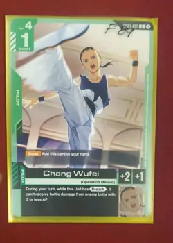Chang Wufei - GD01-091 NM - Gundam TCG Card Game - Image 1