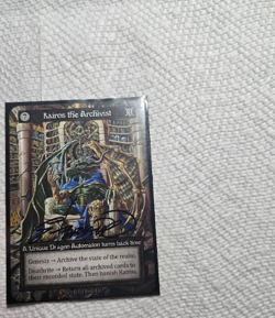 sorcery contested realm Dragonlord Signed card - Image 1