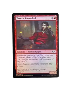 MTG Tavern Scoundrel FOIL #144/303 Modern Horizons 2 MH2 Common LP - Image 1