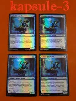 4x Stalked Researcher | FOIL | Duskmourn: House of Horror | MTG Magic Cards - Image 1