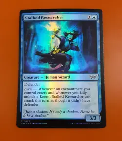 1x Stalked Researcher | FOIL | Duskmourn: House of Horror | MTG Magic Cards - Image 3