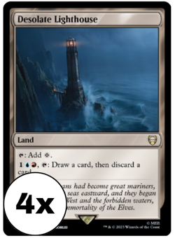 MTG - Desolate Lighthouse Playset - Lord of the Rings Commander - LOTR - Image 1