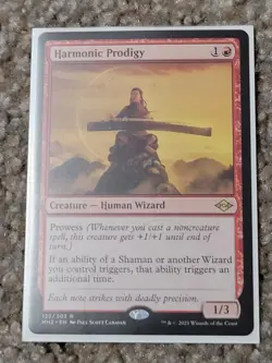 MtG Harmonic Prodigy Double Masters 2022 Regular NM - Image 1