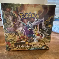 Pokemon Wild Force Booster Box SV5K Sealed Japanese TCG US Seller - Image 3