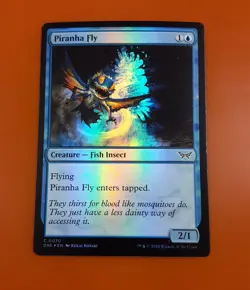 1x Piranha Fly | FOIL | Duskmourn: House of Horror | MTG Magic - Image 3