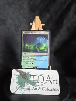 TEMPLE OF MYSTERY ~ NM ~ MTG Magic- 0308 PIP Fallout - Image 1
