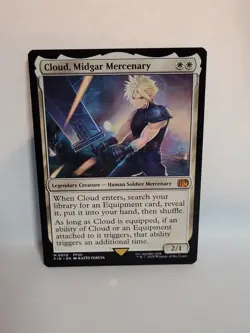 MTG Final Fantasy Cloud, Midgar Mercenary Pack Fresh - Image 1