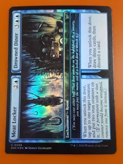 1x Meat Locker & Drowned Diner | FOIL | Duskmourn: House of Horror | MTG Magic - Image 1
