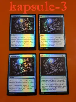 4x Glimmerburst | FOIL | Duskmourn: House of Horror | MTG Magic Cards - Image 1