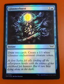 1x Glimmerburst | FOIL | Duskmourn: House of Horror | MTG Magic Cards - Image 1