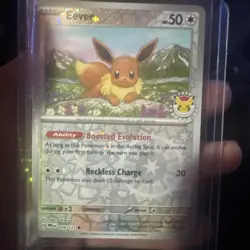 Eevee - (Pokemon Day 2025) (Reverse Cosmos Holo) 074/131 Miscellaneous - Image 1