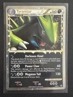 Tyranitar Prime 88/95 Unleashed Holo HeartGold & SoulSilver Pokemon - Image 1