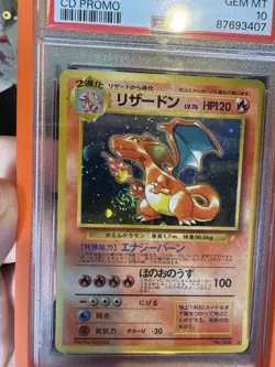 PSA 10 Pokemon Charizard Holo #6 1999 CD Promo JPN *BIG SWIRL NEW CERT - Image 3
