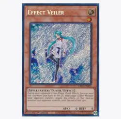 1x Effect Veiler - RA01-EN003 Secret Rare NM 3 Available YuGiOh - Image 1