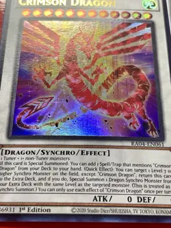 Crimson Dragon + Synchro Rumble + Ancient Fairy Life Dragon | YuGiOh! - Image 2
