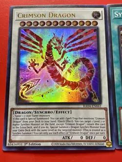 Crimson Dragon + Synchro Rumble + Ancient Fairy Life Dragon | YuGiOh! - Image 3