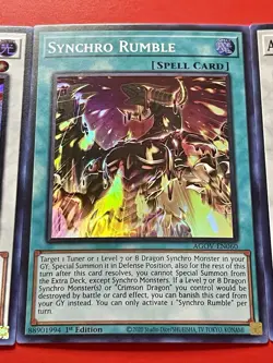 Crimson Dragon + Synchro Rumble + Ancient Fairy Life Dragon | YuGiOh! - Image 5