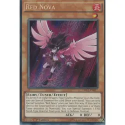YUGIOH DRL3-EN017 Red Nova Common 1st Edition NM - Image 1