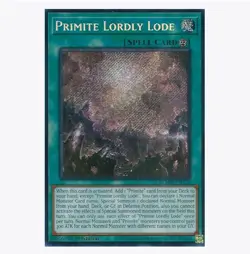 Primite Lordly Lode BLMM-EN172 Secret Rare NM 1st Ed Yugioh - Image 1