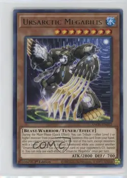 Ursarctic Megabilis 1st Ed. YuGiOh Ancient Guardians #ANGU-EN032 - Image 1