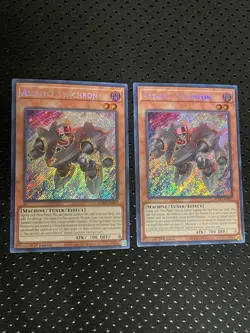 (2) Two Assault Synchron BLMR-EN003 Yugioh Secret Rare Excellent Condition - Image 1