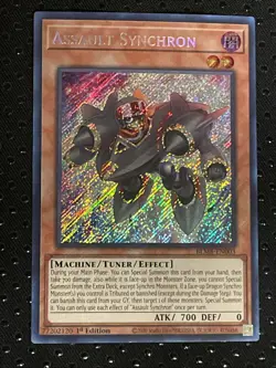 (2) Two Assault Synchron BLMR-EN003 Yugioh Secret Rare Excellent Condition - Image 2