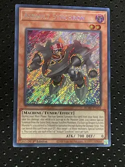 (2) Two Assault Synchron BLMR-EN003 Yugioh Secret Rare Excellent Condition - Image 5