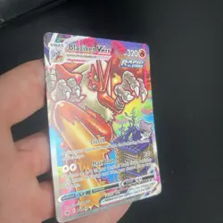 Blaziken VMAX Alternate Art Card 201/198 Chilling Reign Pokemon Card NM - Image 5